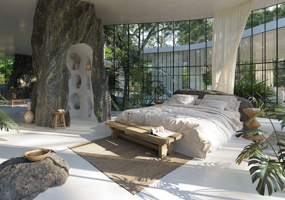 garden inspired interior